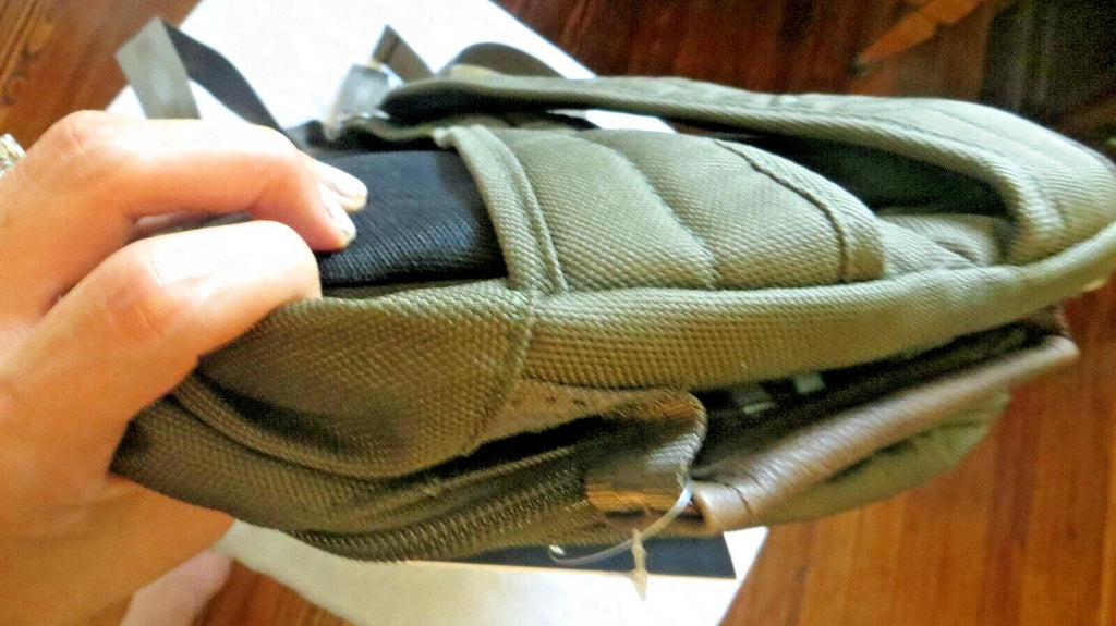 Pottery barn SCHOOL BACKPACK laptop bag College gift LARGE GREEN Disney travel .