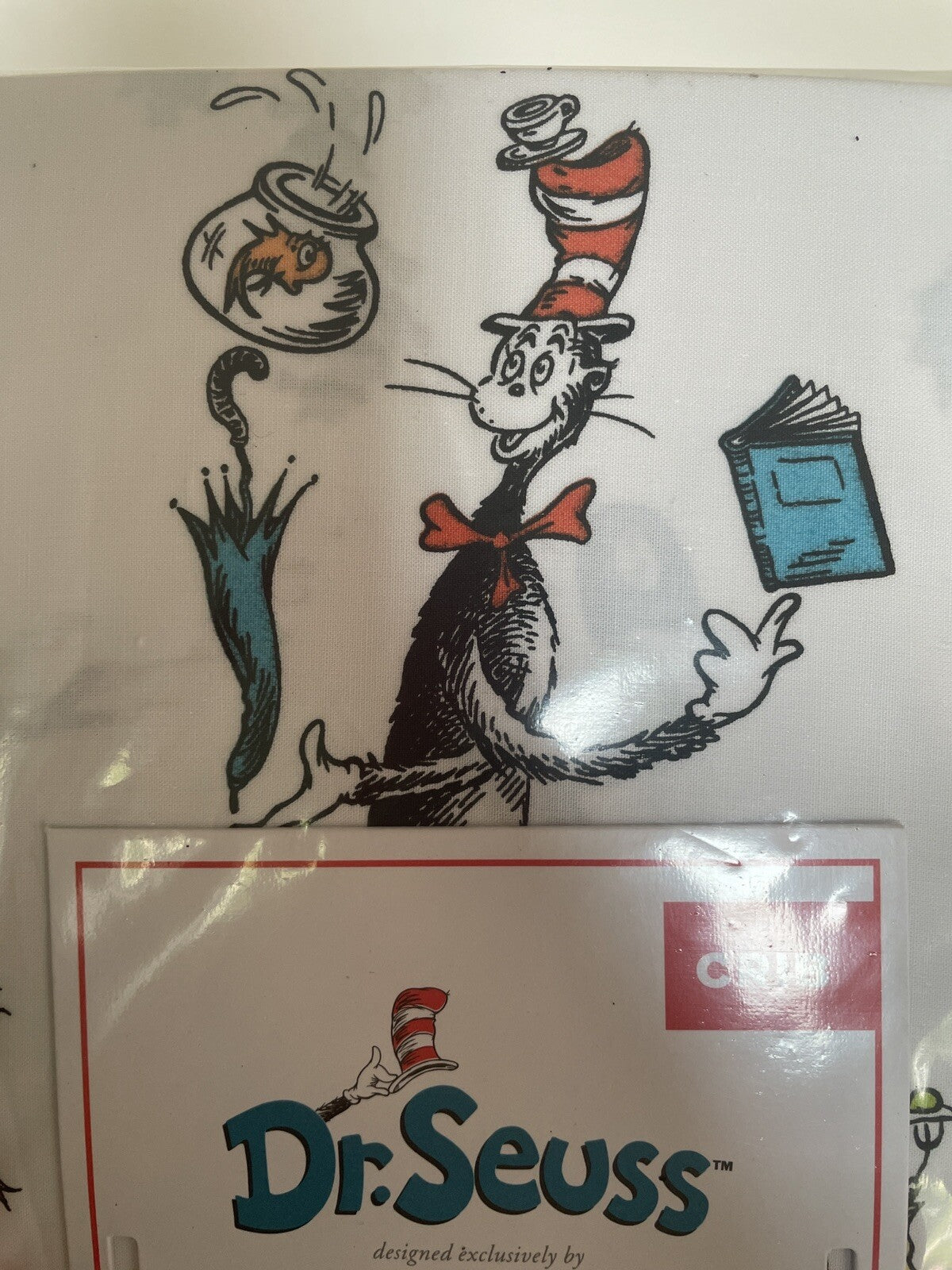 Pottery barn Toddler Disney Pillowcase Dr Seuss holiday birthday baby gift kid "