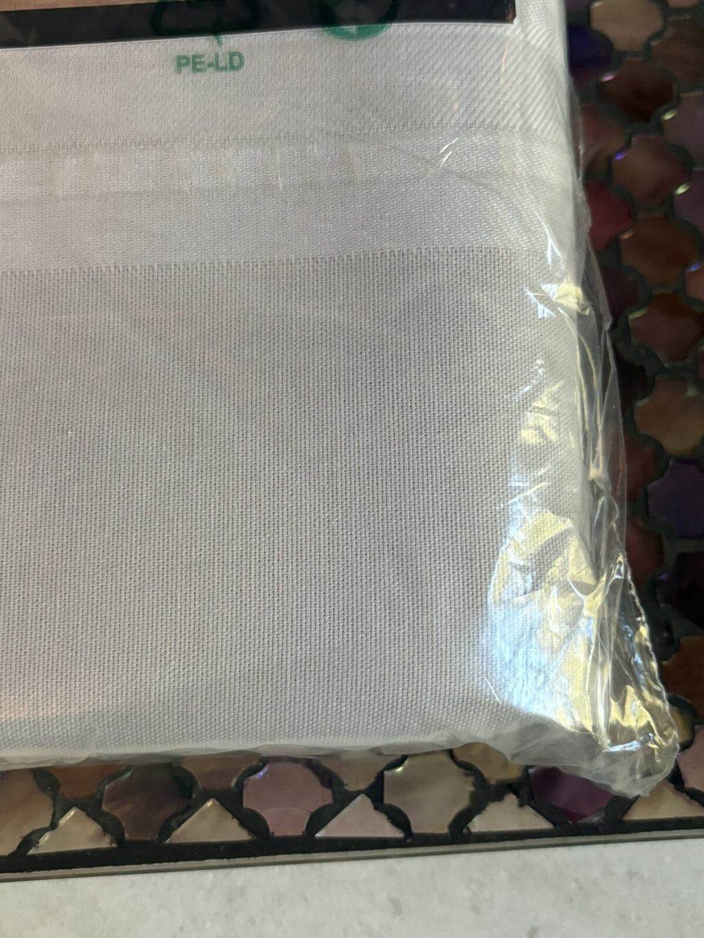 Brooks Brothers Shower Curtain Holiday Guest Herringbone Designer Gift $139 =