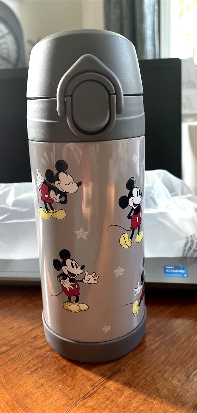 Disney School Pottery barn Mickey Mouse travel Water Bottle gift holiday party ,