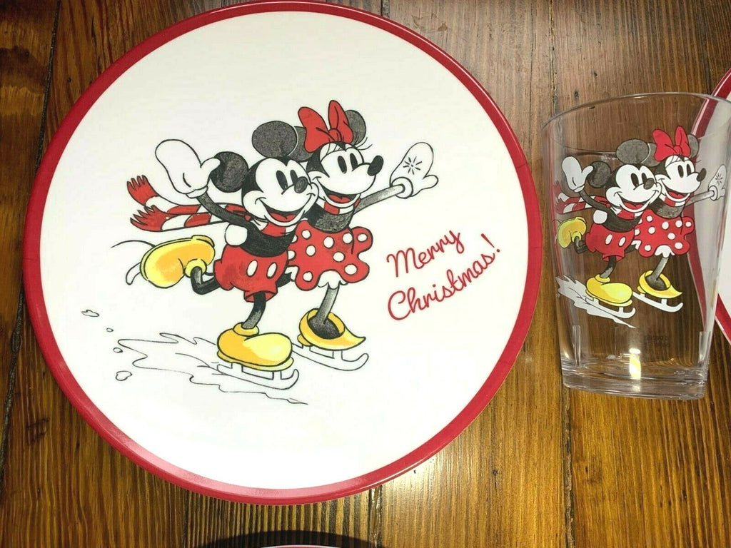 Pottery Barn Mickey Mouse Holiday kids Disney Christmas party SET 8 school a