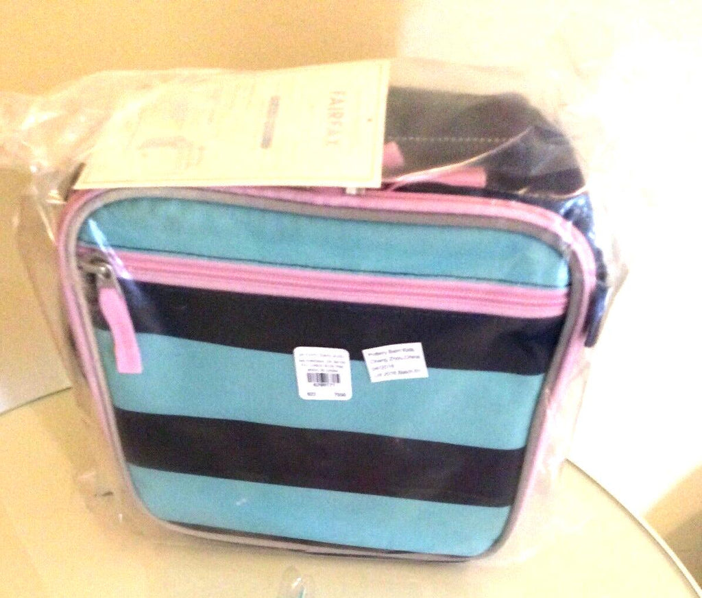 Pottery Barn  School  LUNCH BOX BAg disney travel princess stripe girl pink  =
