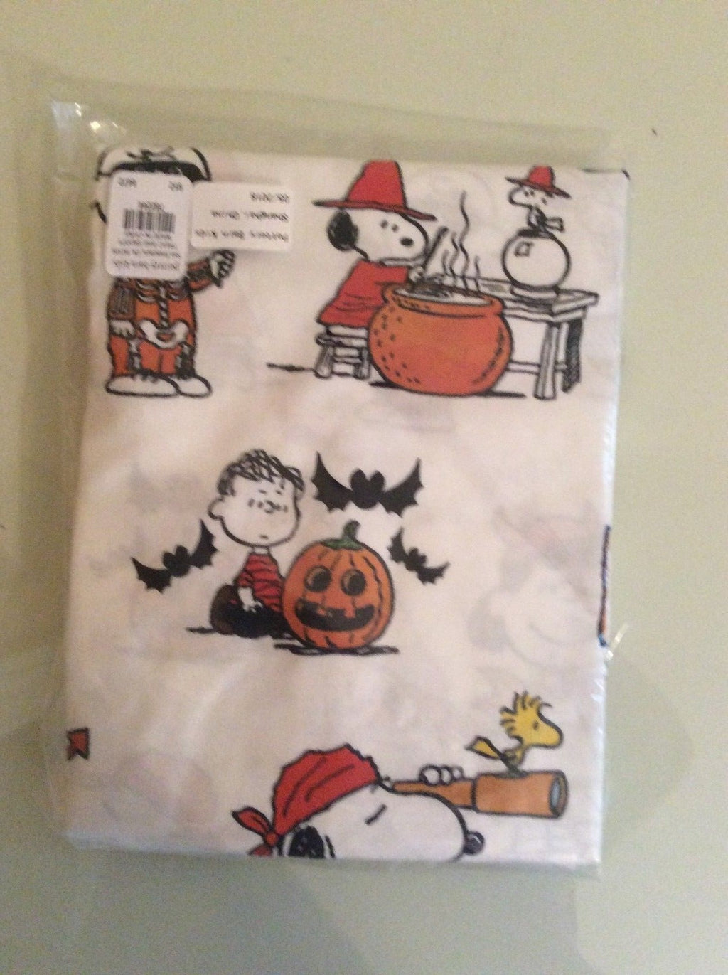 Snoopy Disney Pottery barn Halloween Treat bag holiday gift school Pillowcase  =