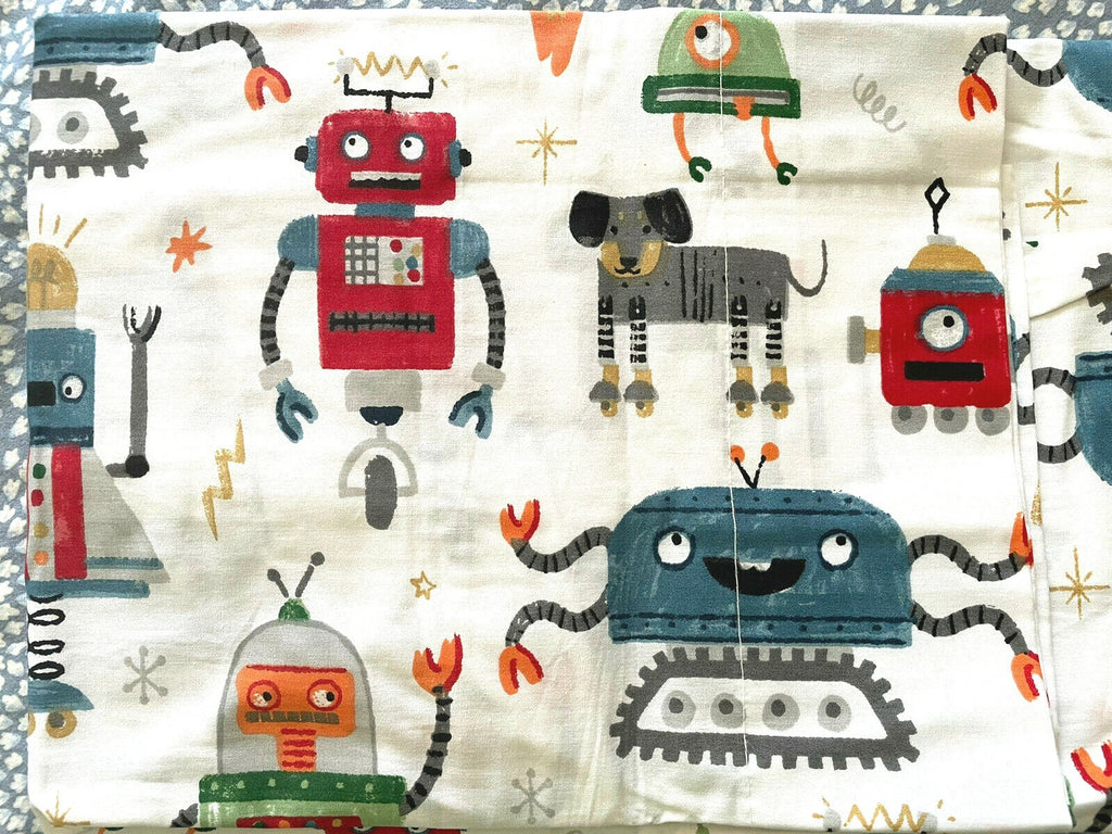 Pottery Barn space star wars school Solo droid planet Robot Disney Pillowcase "