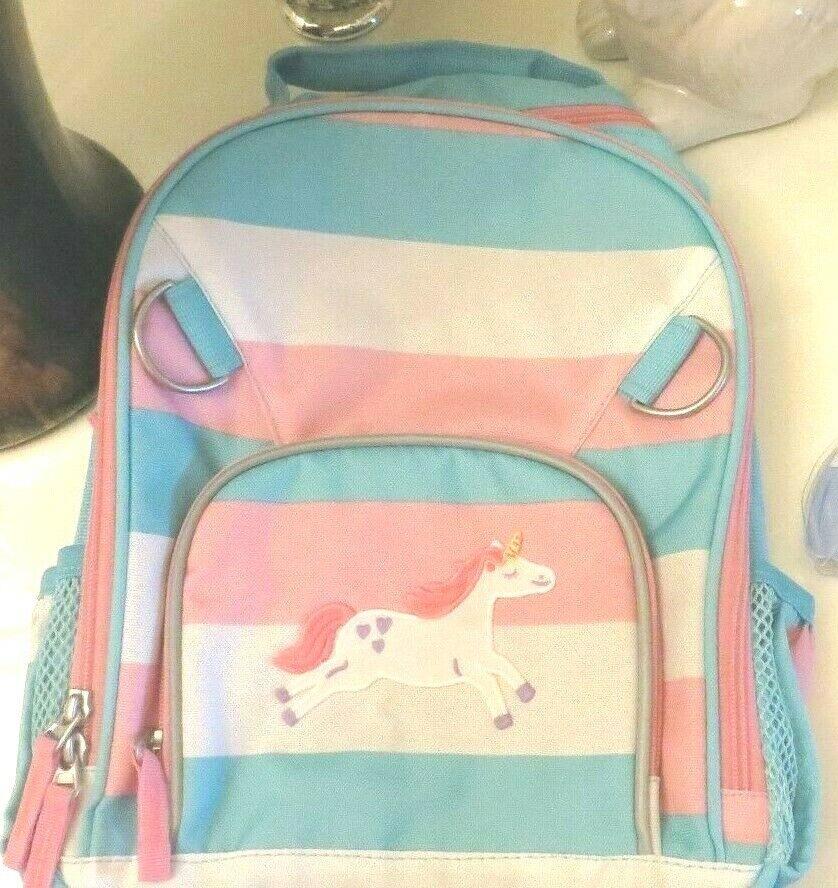 school Pottery barn BACKPACK Disney Princess bag unicorn pink rainbow travel ??-