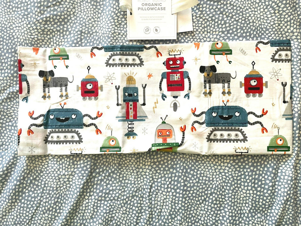 Pottery Barn space star wars school Solo droid planet Robot Disney Pillowcase "