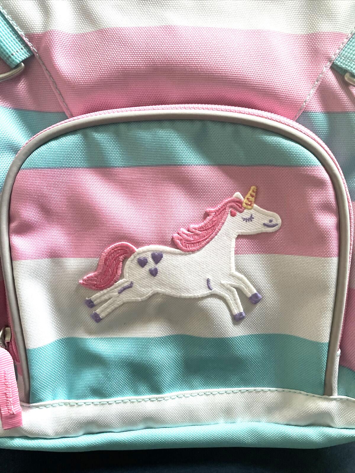 school Pottery barn BACKPACK Disney Princess bag unicorn pink rainbow travel ??-