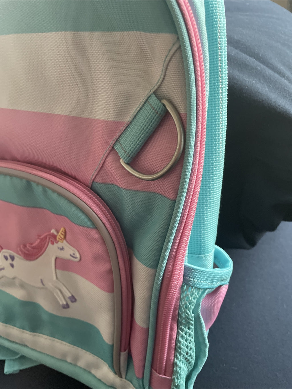 school Pottery barn BACKPACK Disney Princess bag unicorn pink rainbow travel ??-