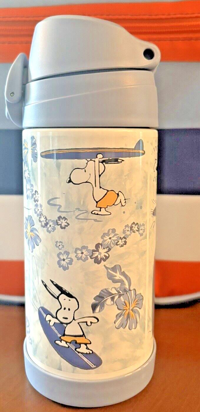 SNOOPY Pottery barn school Peanuts Disney Water Bottle Unicorn gift Girl SET .