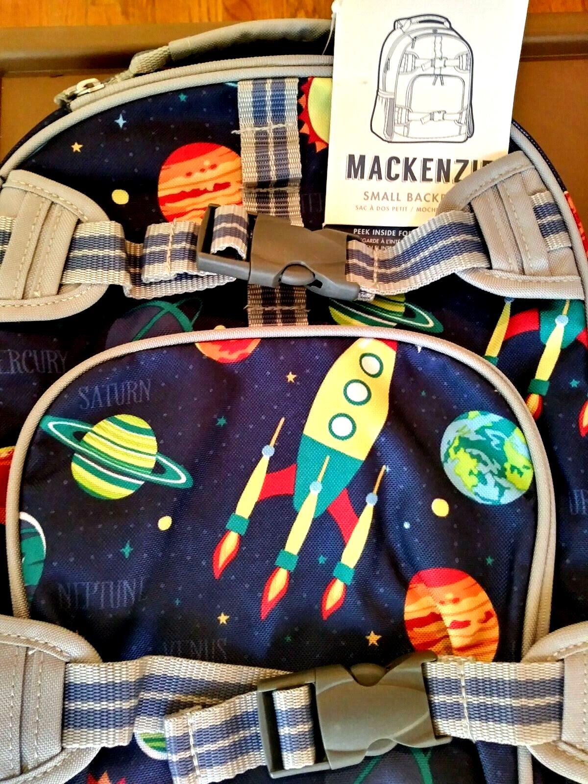 Disney School Pottery barn Backpack Solar space planet holiday boy star ?? .