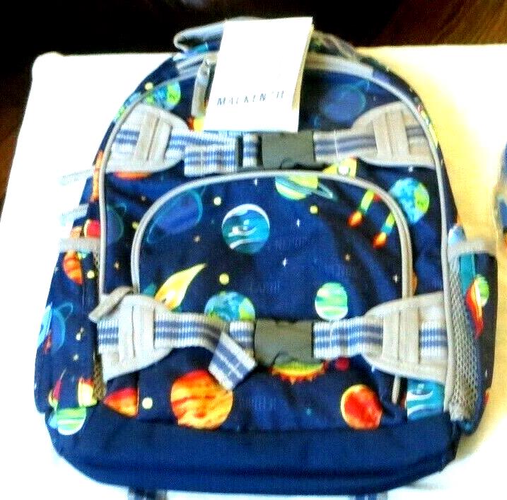 Disney School Pottery barn Backpack Solar space planet holiday boy star ?? .