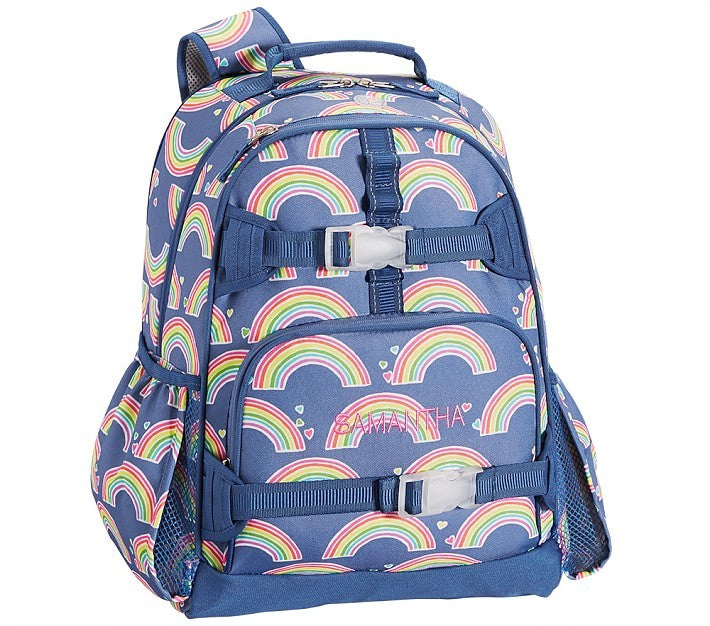 School Pottery barn Backpack + LUNCH BOX Bag RAINBOW+ WATER+BAG Disney kids ./