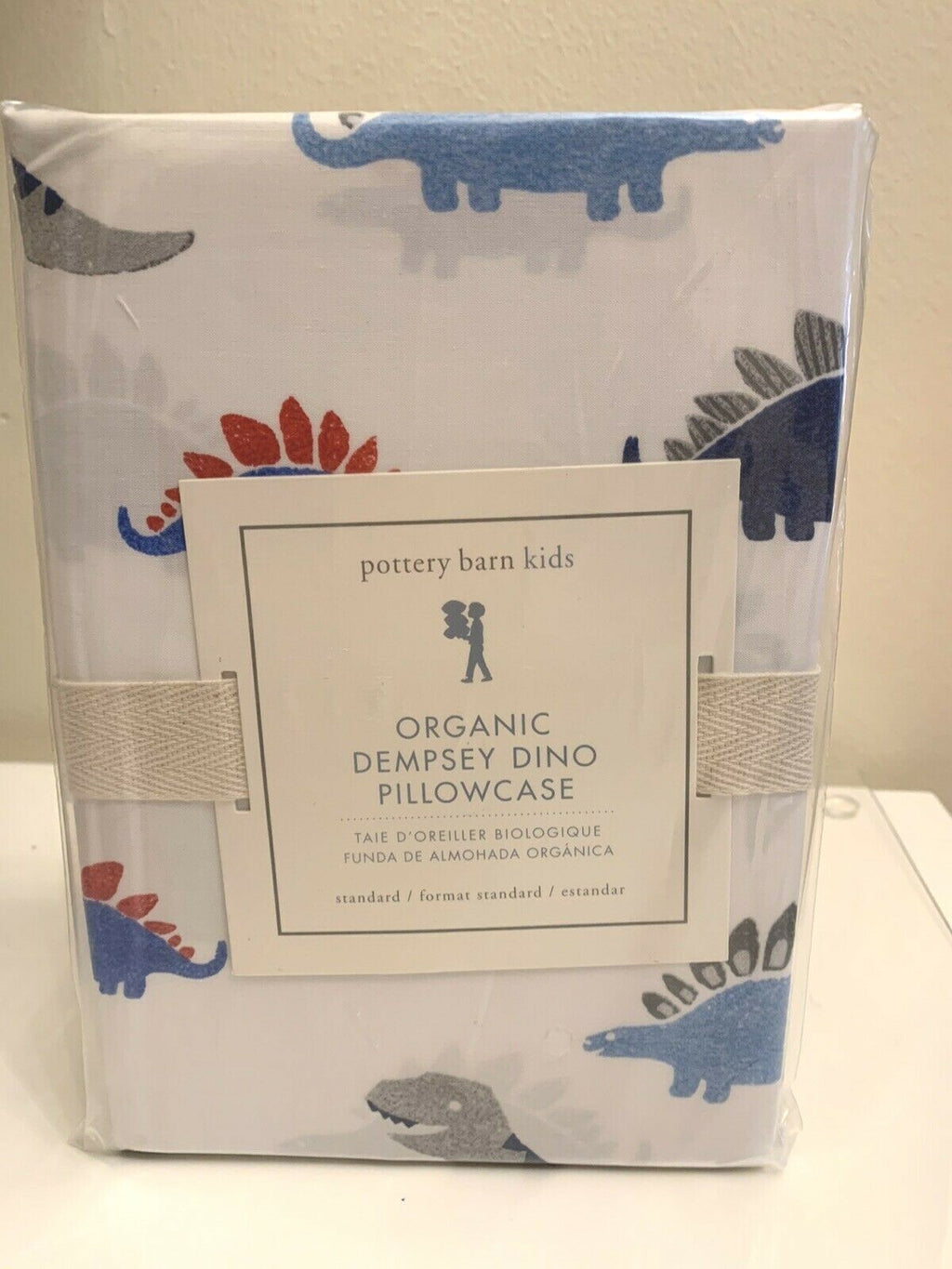 pottery barn Disney Dinosaur Holiday school gift space boy party Pillowcase "