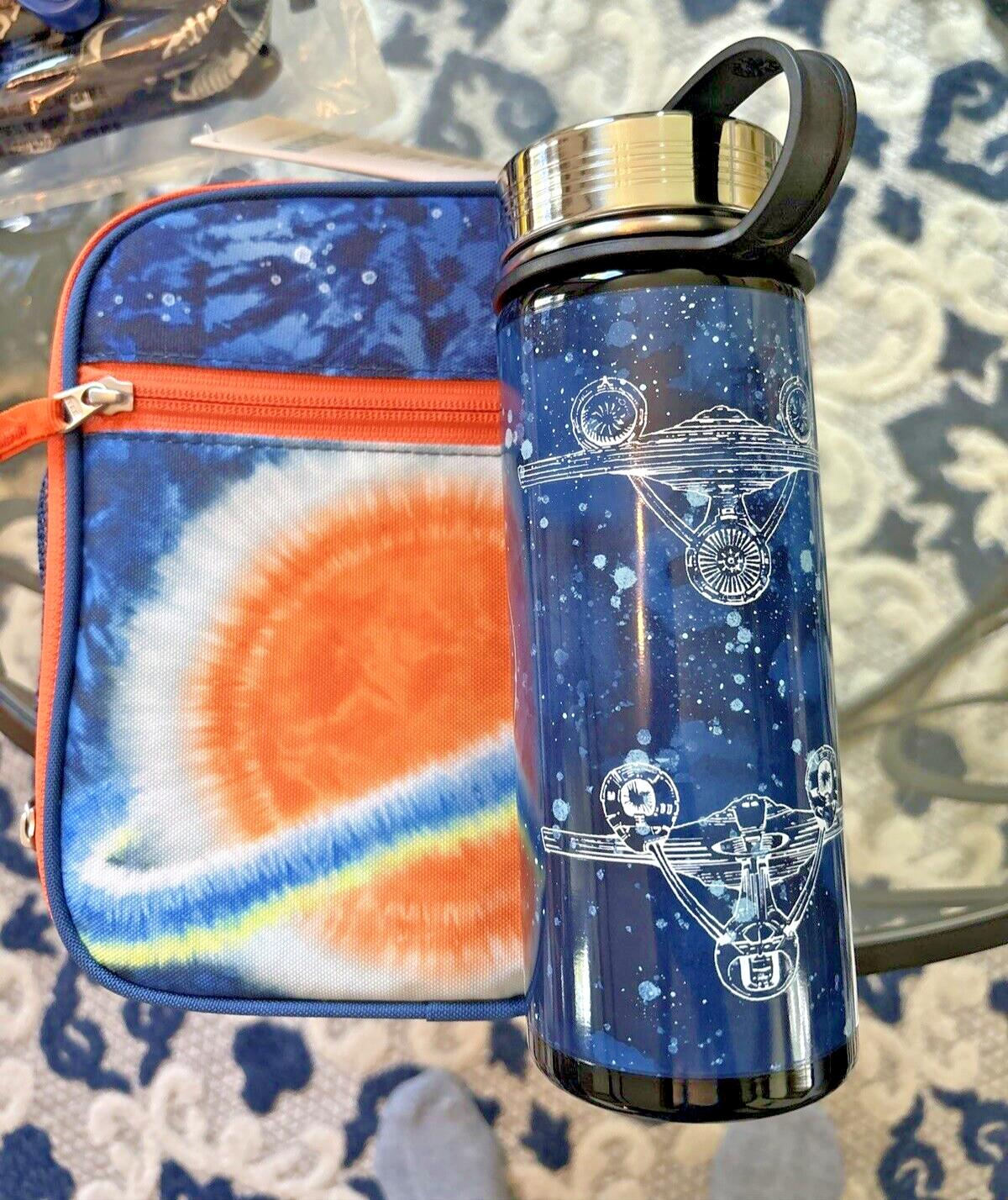 School Pottery barn STAR Wars Trek Solo Disney  travel Lunch Box bag +Water -