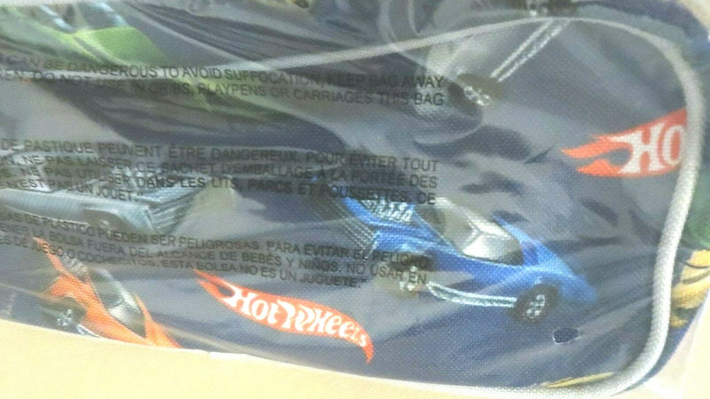 School Pottery Barn Hot Wheels Car ZIP PENCIL CASE BAG superhero boy vehicle ./