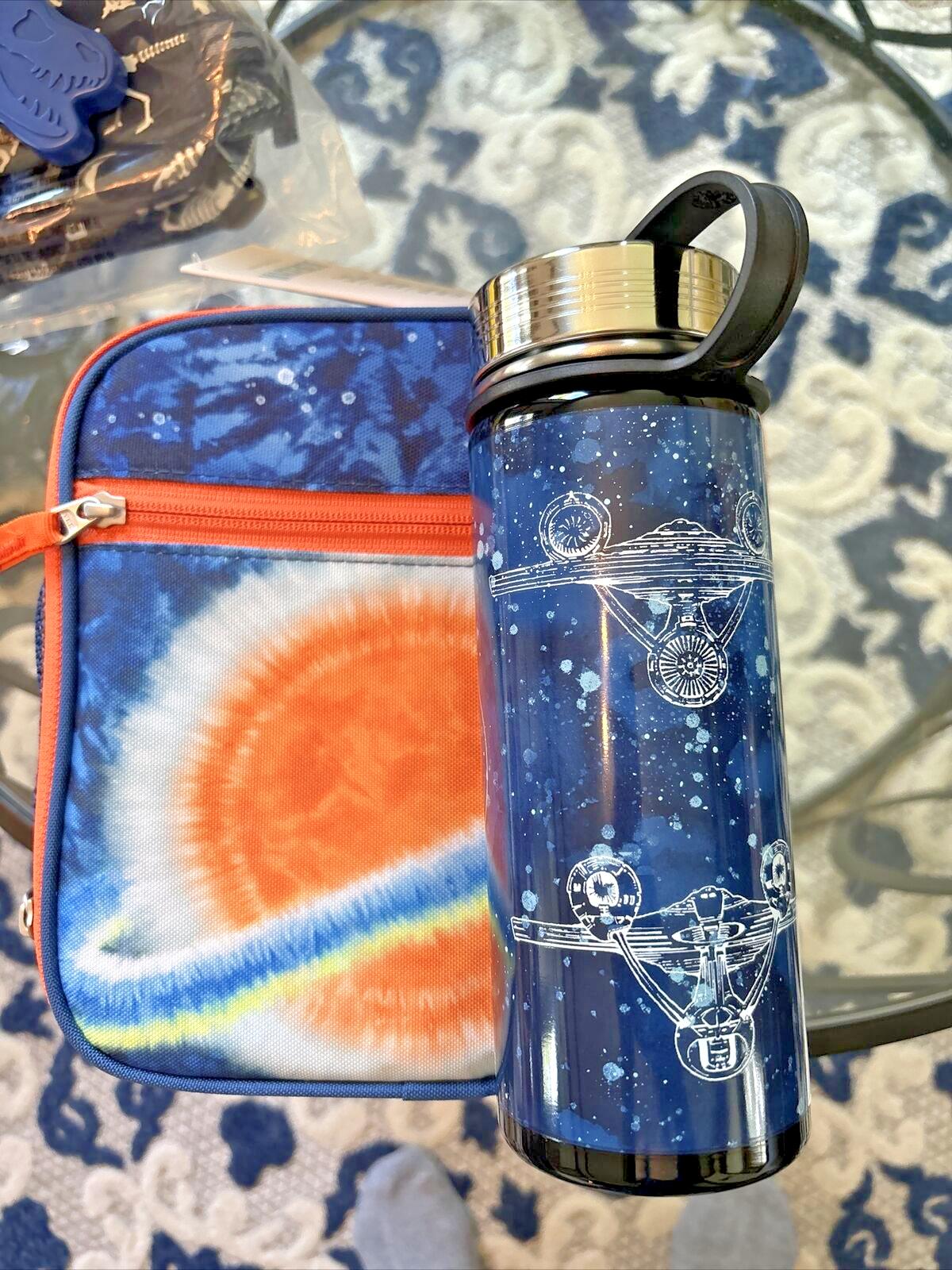 School Pottery barn STAR Wars Trek Solo Disney  travel Lunch Box bag +Water -
