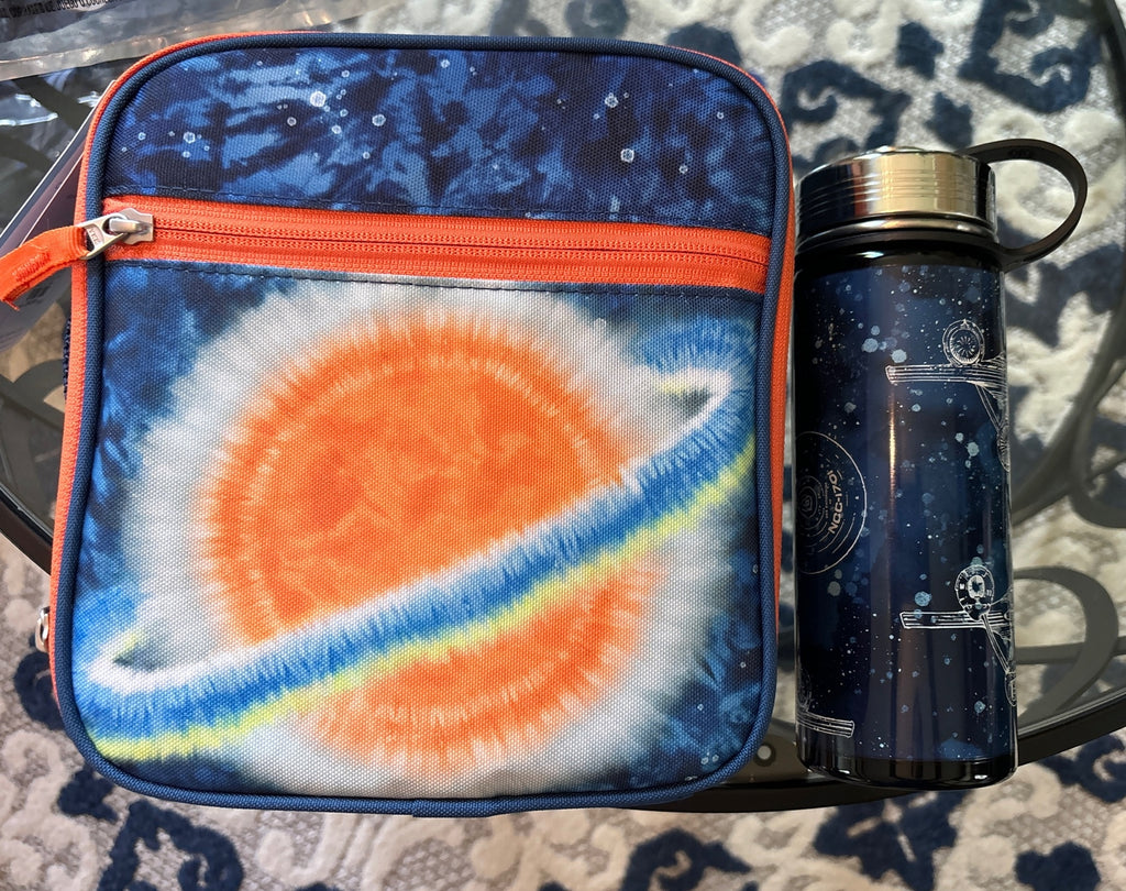 School Pottery barn STAR Wars Trek Solo Disney  travel Lunch Box bag +Water -
