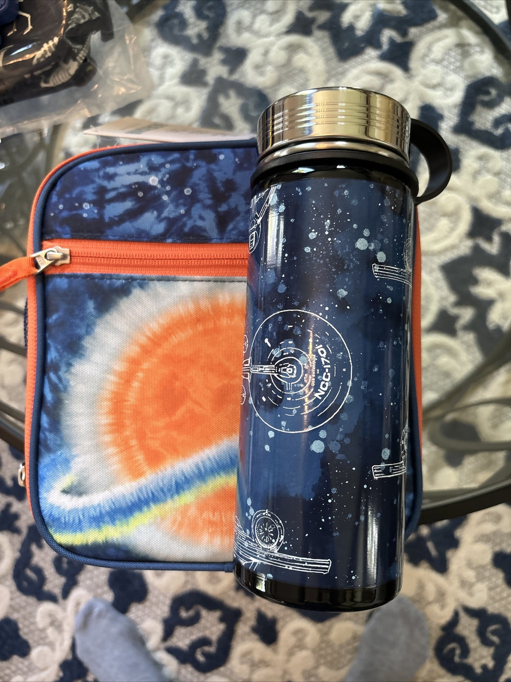 School Pottery barn STAR Wars Trek Solo Disney  travel Lunch Box bag +Water -