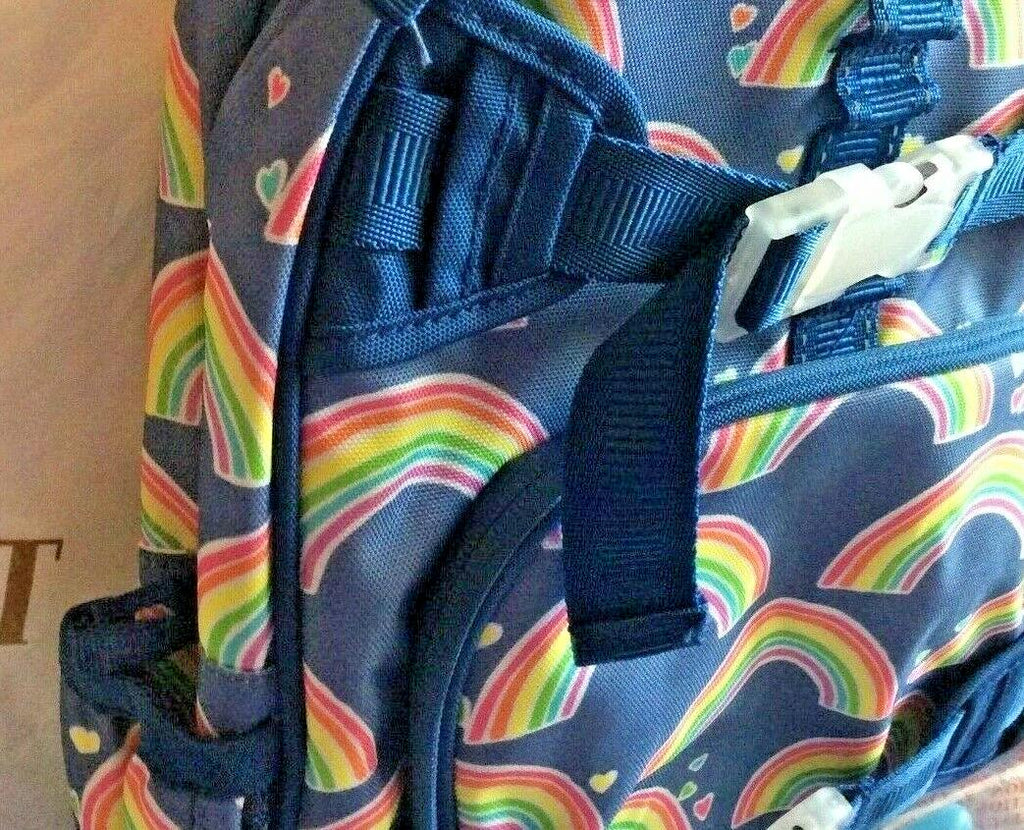 School Pottery barn Disney BACKPACK Rainbow travel gift princess Mackenzie ?? .