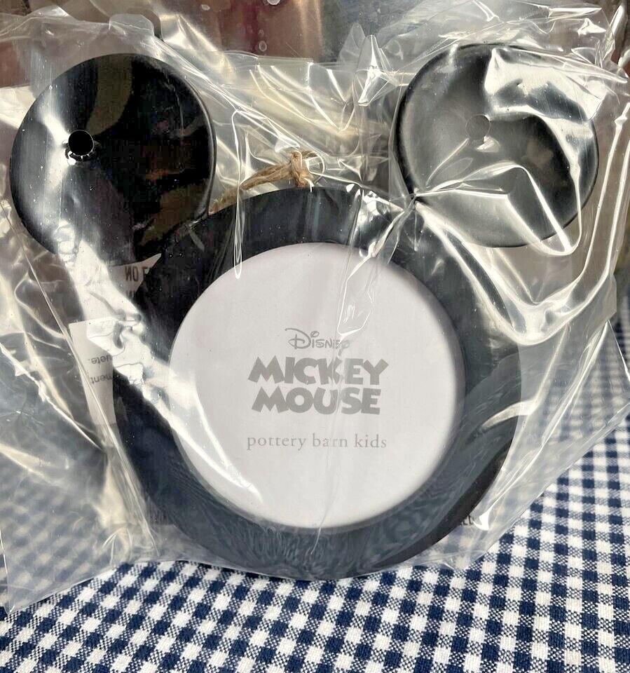 Pottery Barn Mickey Mouse Picture frame gift school holiday Birthday Disney ?? 1