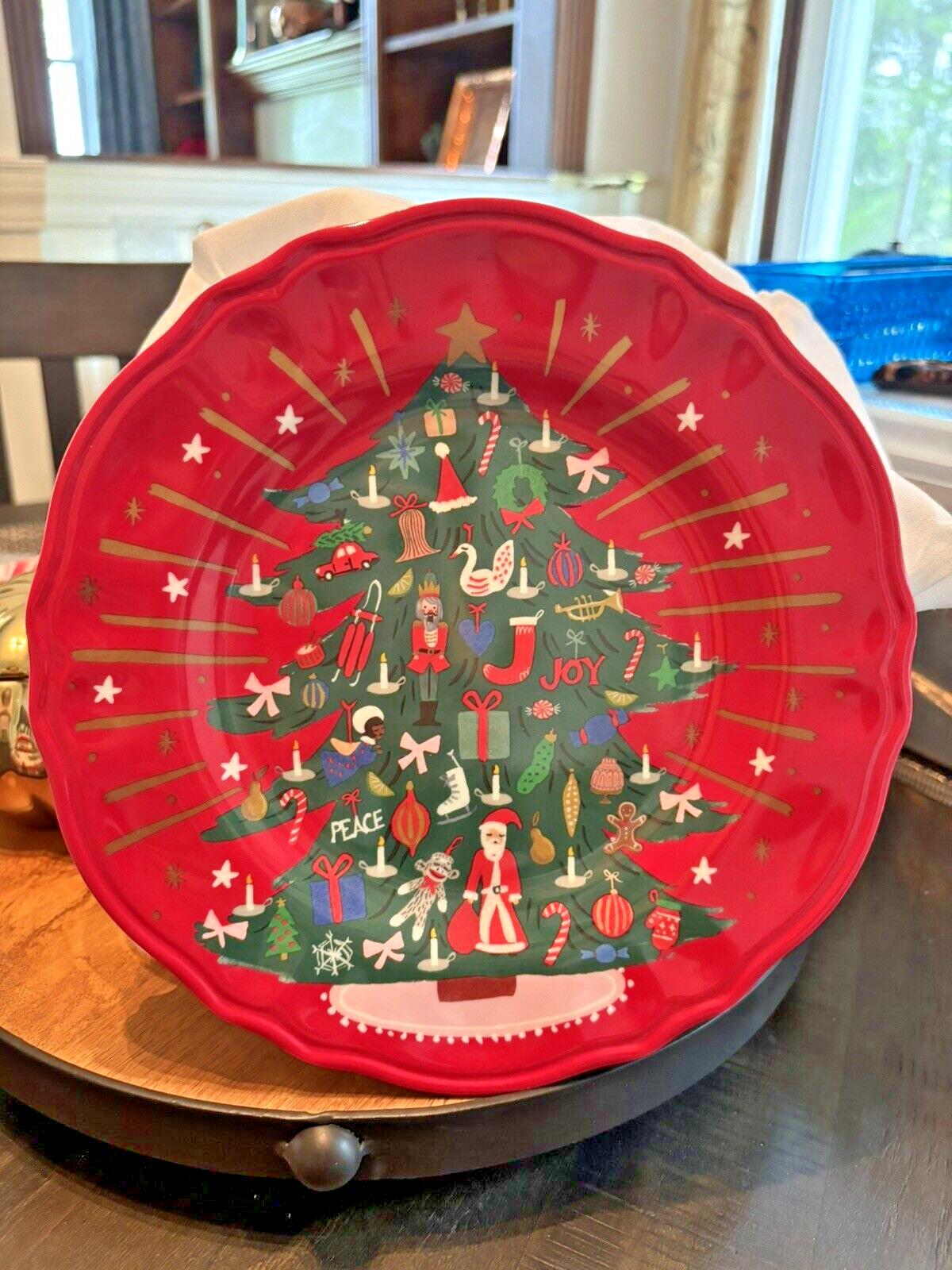 Pottery Barn holiday PLATE UTENSIL Nutcracker Christmas Disney kid party SET 8 !