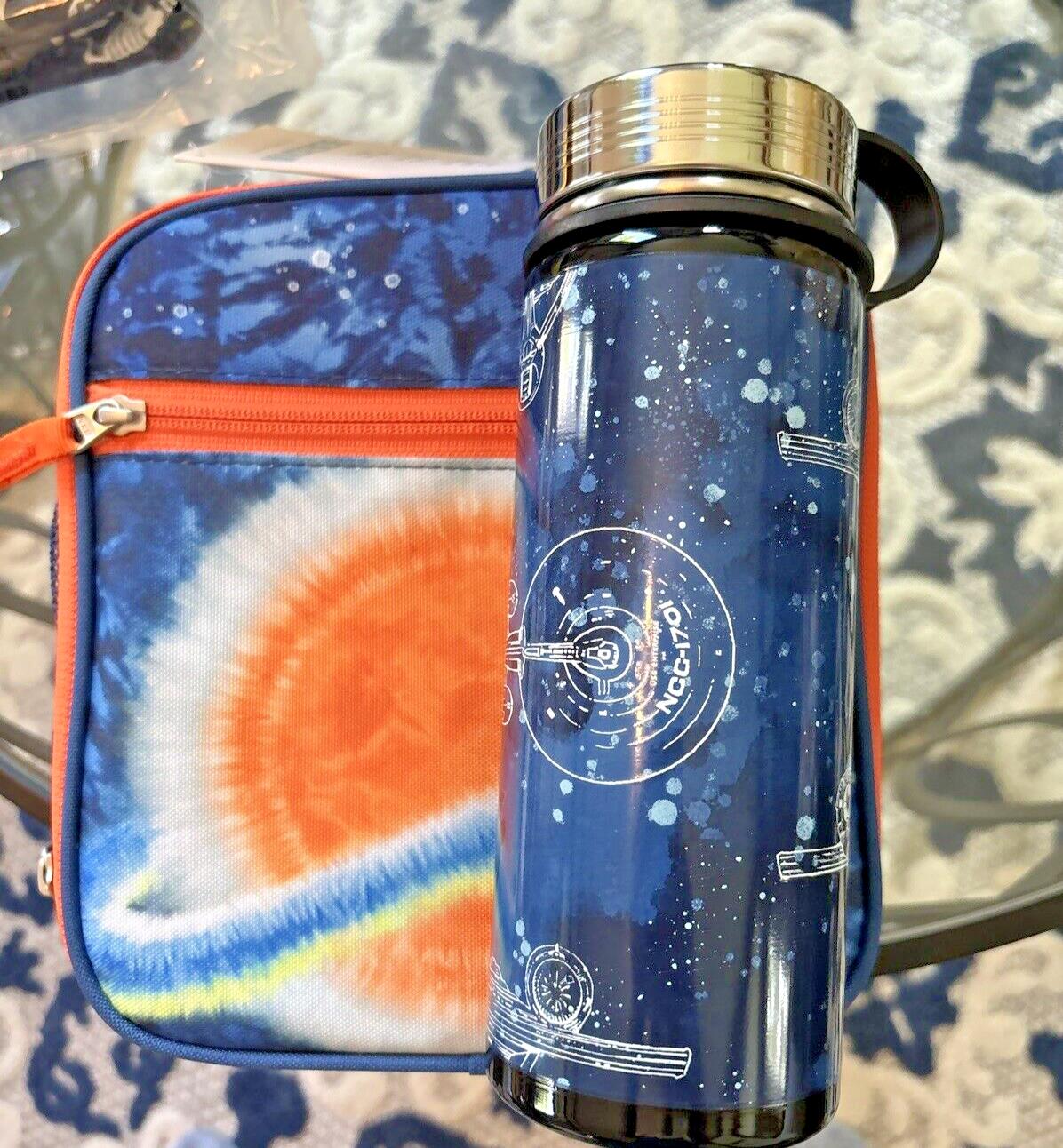School Pottery barn STAR Wars Trek Solo Disney  travel Lunch Box bag +Water -