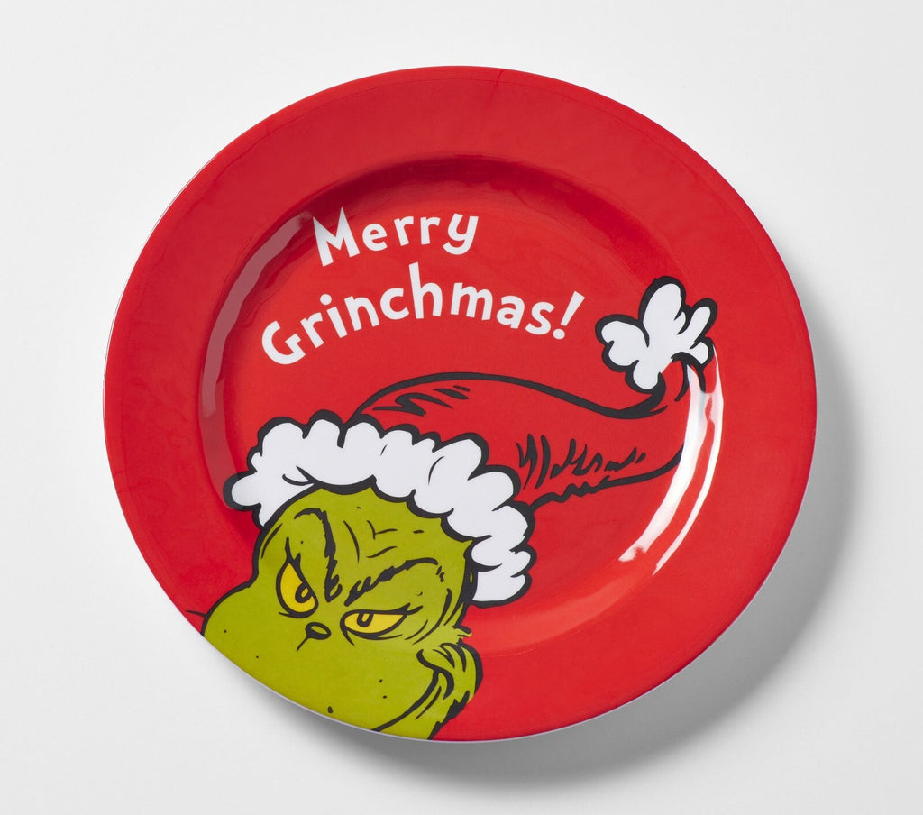 Pottery Barn GRINCH Christmas?? holiday gift Seuss party Disney dinner kid Plate
