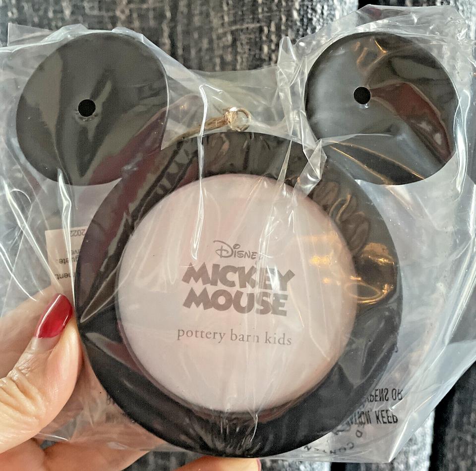 Pottery Barn Mickey Mouse Picture frame gift school holiday Birthday Disney ?? 1