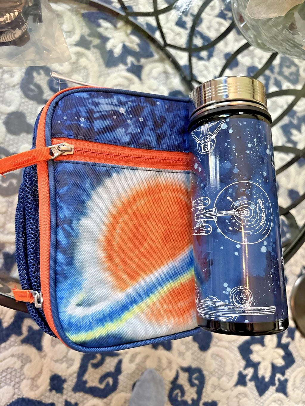 School Pottery barn STAR Wars Trek Solo Disney  travel Lunch Box bag +Water -