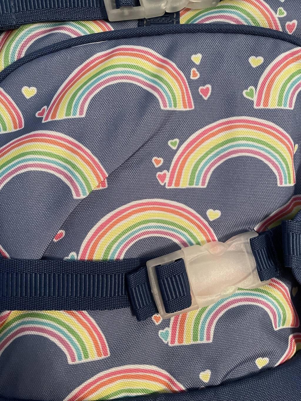 School Pottery barn Disney BACKPACK Rainbow travel gift princess Mackenzie ?? .