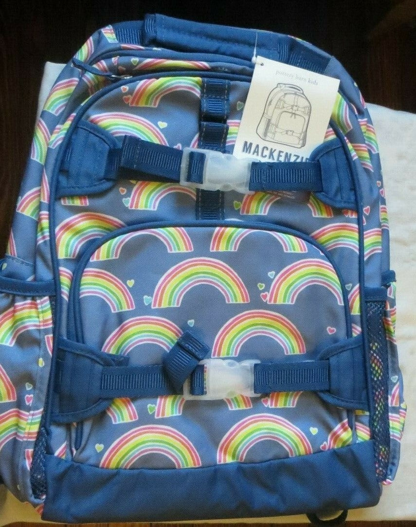 School Pottery barn Disney BACKPACK Rainbow travel gift princess Mackenzie ?? .