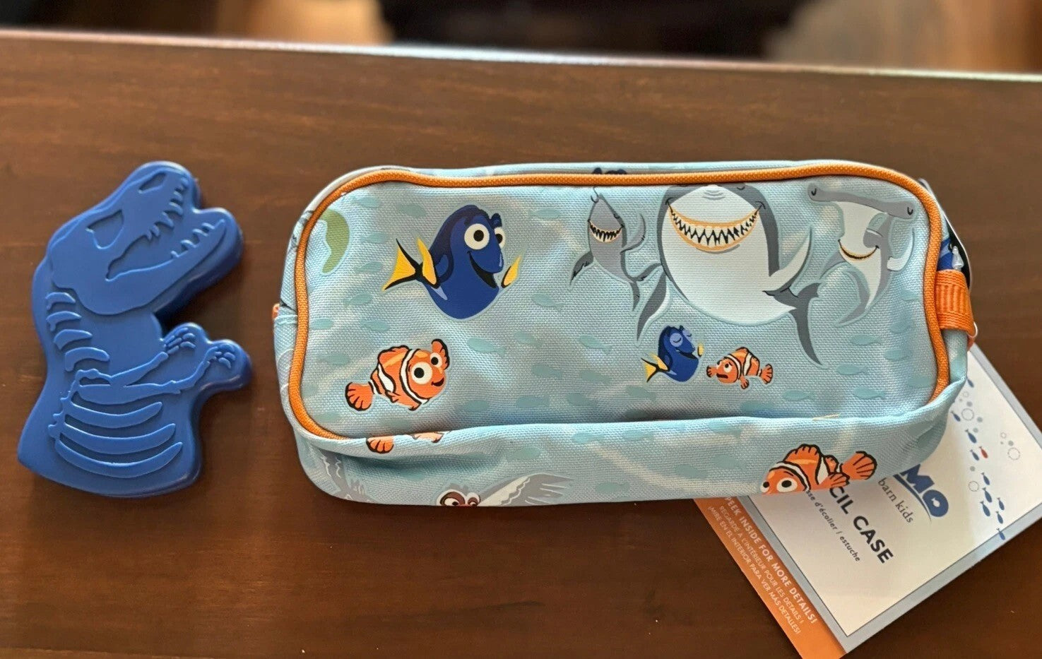 Pottery Barn kid School Disney Dinosaur Jurassic superhero baseball travel bag /