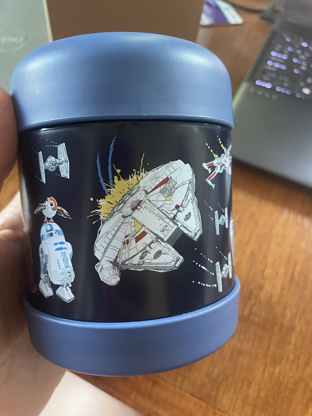 Pottery Barn STAR WARS School Disney LUNCH Mandalorian grogu Solo travel boy n
