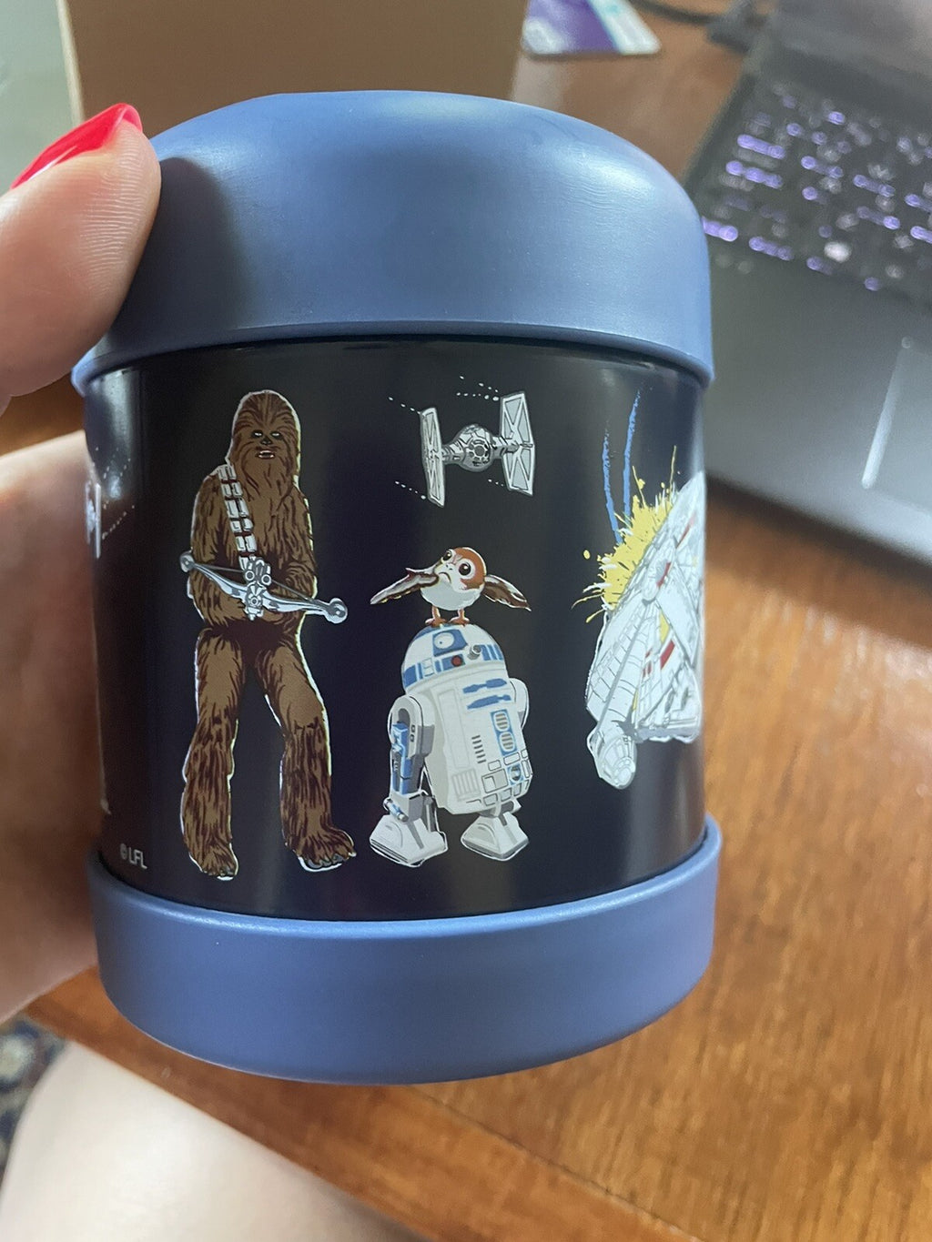 Pottery Barn STAR WARS School Disney LUNCH Mandalorian grogu Solo travel boy n