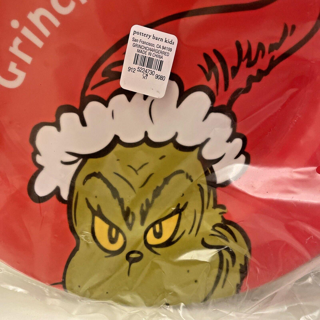 Pottery Barn GRINCH Christmas?? holiday gift Seuss party Disney dinner kid Plate