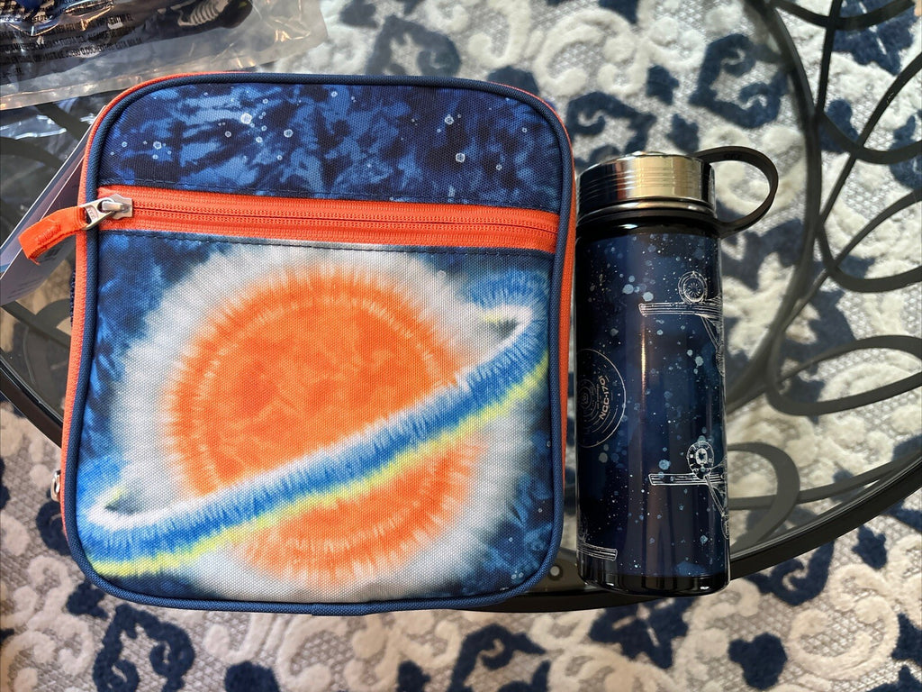School Pottery barn STAR Wars Trek Solo Disney  travel Lunch Box bag +Water -