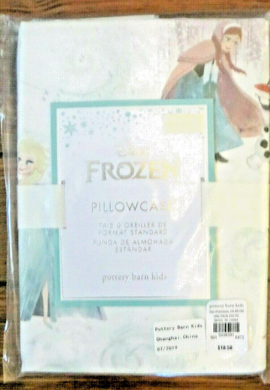 Disney Pottery Barn Frozen pillowcase princess Elsa + Duvet holiday gift SET 2 y