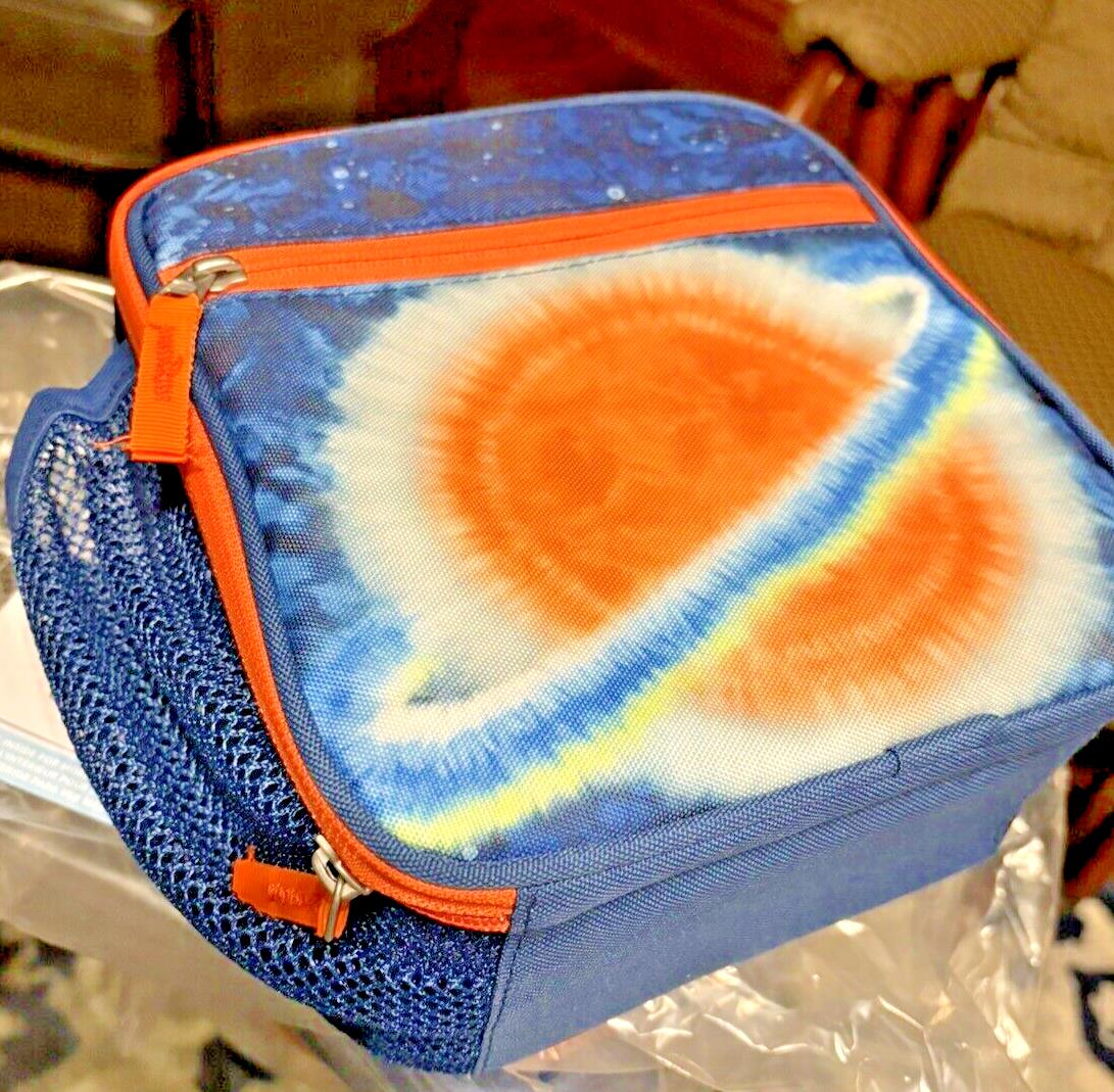 Pottery Barn LUNCH BOX BAG school + Utensil SET star wars spaceship Solo boy ??n