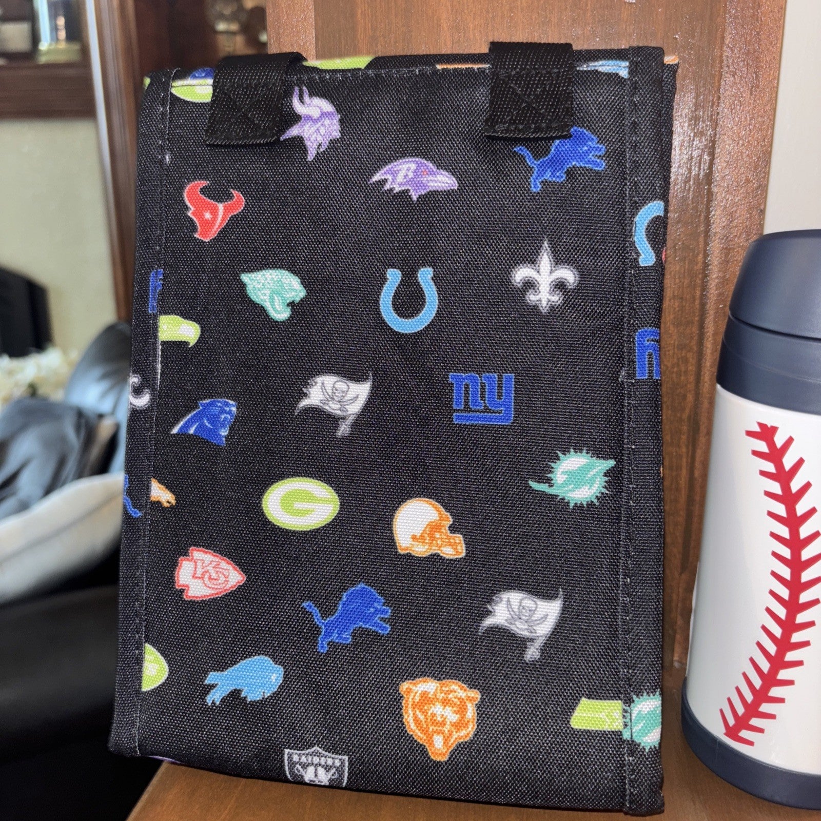 Pottery Barn School MLB Baseball LUNCH Bag WATER sport bag travel boy FOOTBALL