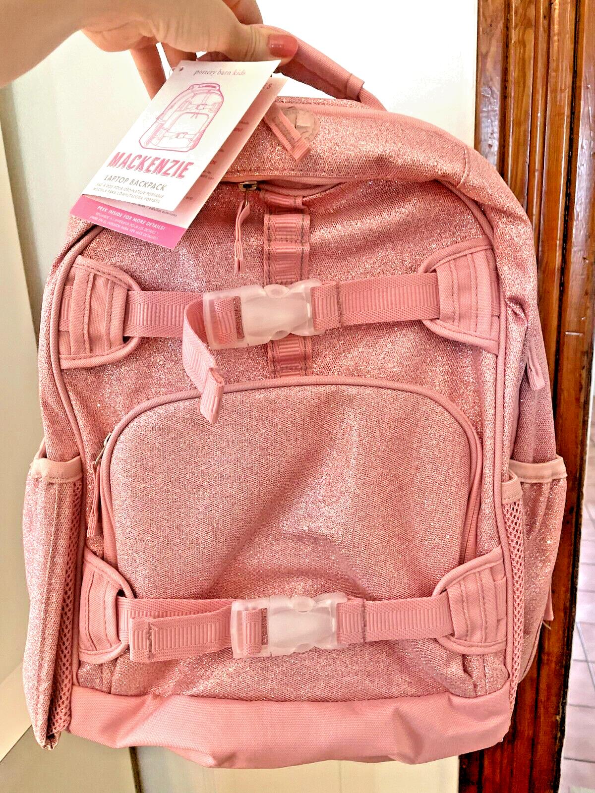 Pottery Barn school Disney Glitter LARGE BACKPACK+LUNCH Bag Travel +Gift set?? .