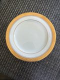 NORITAKE CRESTWOOD GOLD PORCELAIN Plate set holiday party family Wedding Gift