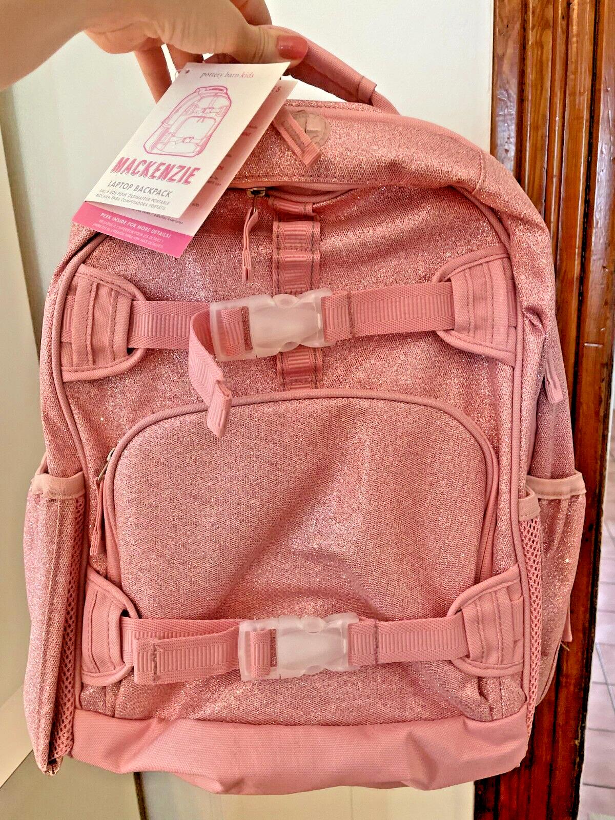 Pottery Barn school Disney Glitter LARGE BACKPACK+LUNCH Bag Travel +Gift set?? .