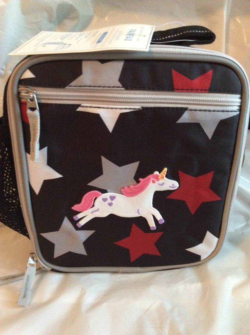 School Pottery Barn LUNCH BOX bag+ Disney princess Bag rainbow Cupcake  girl ,/