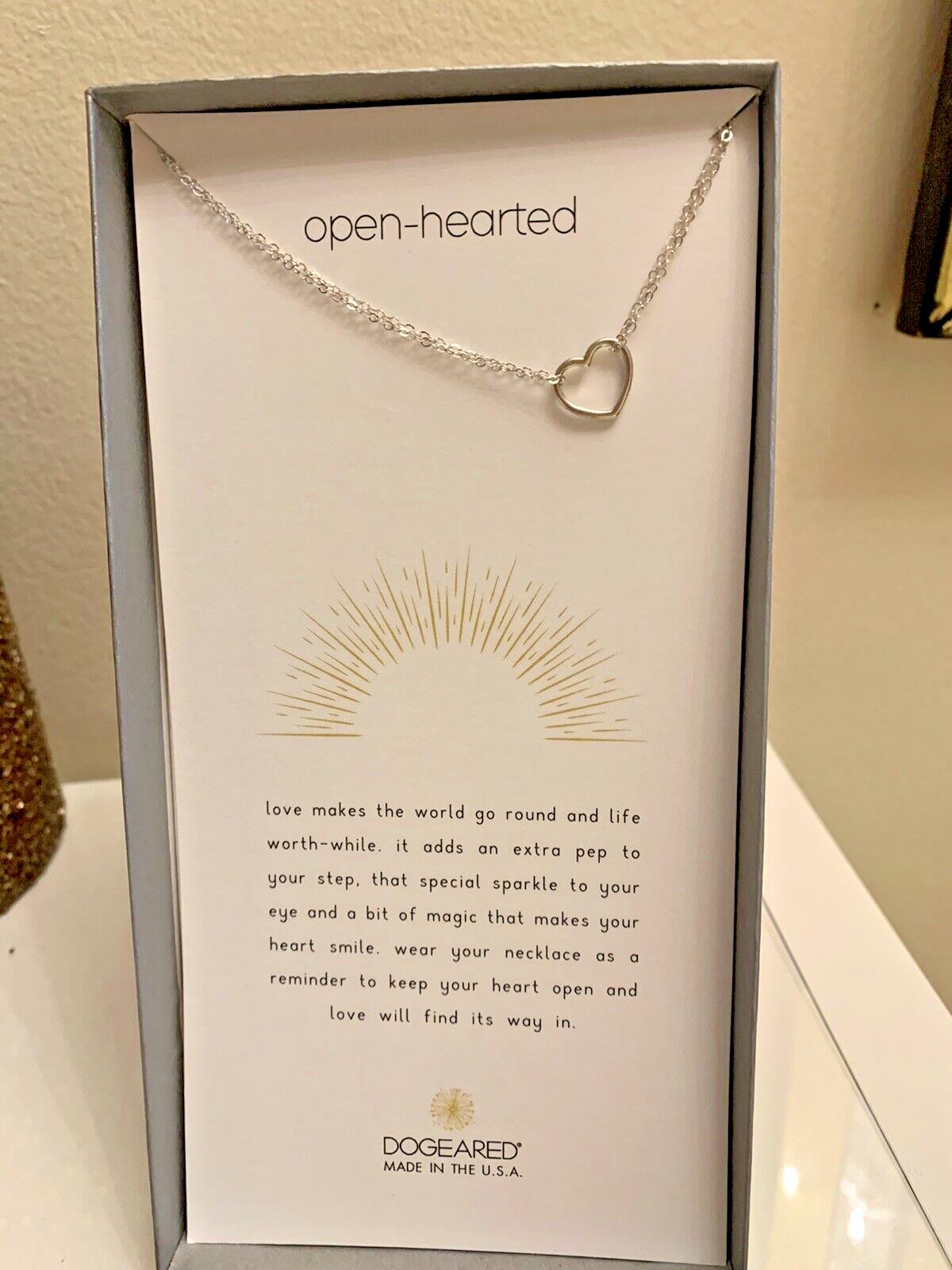 Disney Necklace Dogeared heart chain silver girl gift Birthday holiday?? -