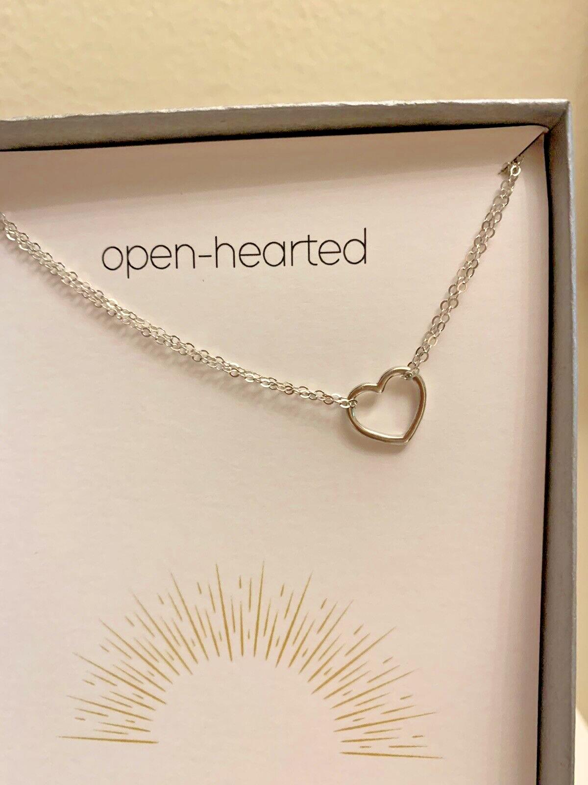 Disney Necklace Dogeared heart chain silver girl gift Birthday holiday?? -