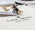 Kate Spade holiday Christmas Dog gold birthday gift party teen Disney Necklace 1