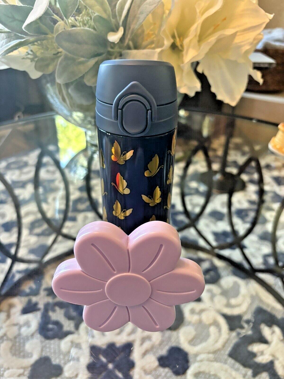 Pottery Barn School Disney rainbow WATER BOTTLE girl butterfly spaceFlower ??  ]