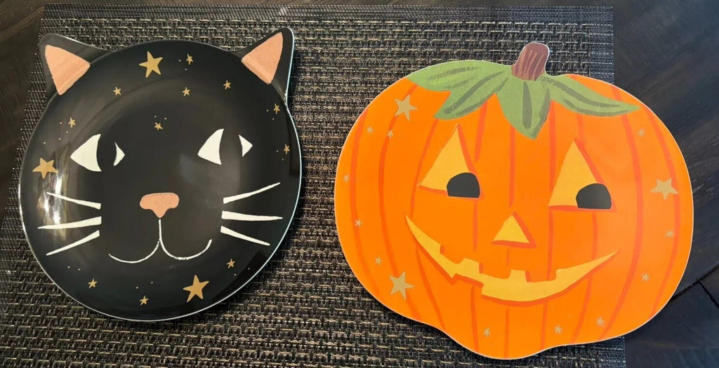 Pottery Barn Disney Halloween Holiday party Pumpkin Cat school kid gift SET 12 a