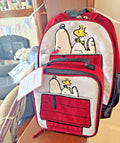 School Pottery barn SNOOPY BACKPACK +LUNCH BOX BAG Peanuts holiday travel gift .