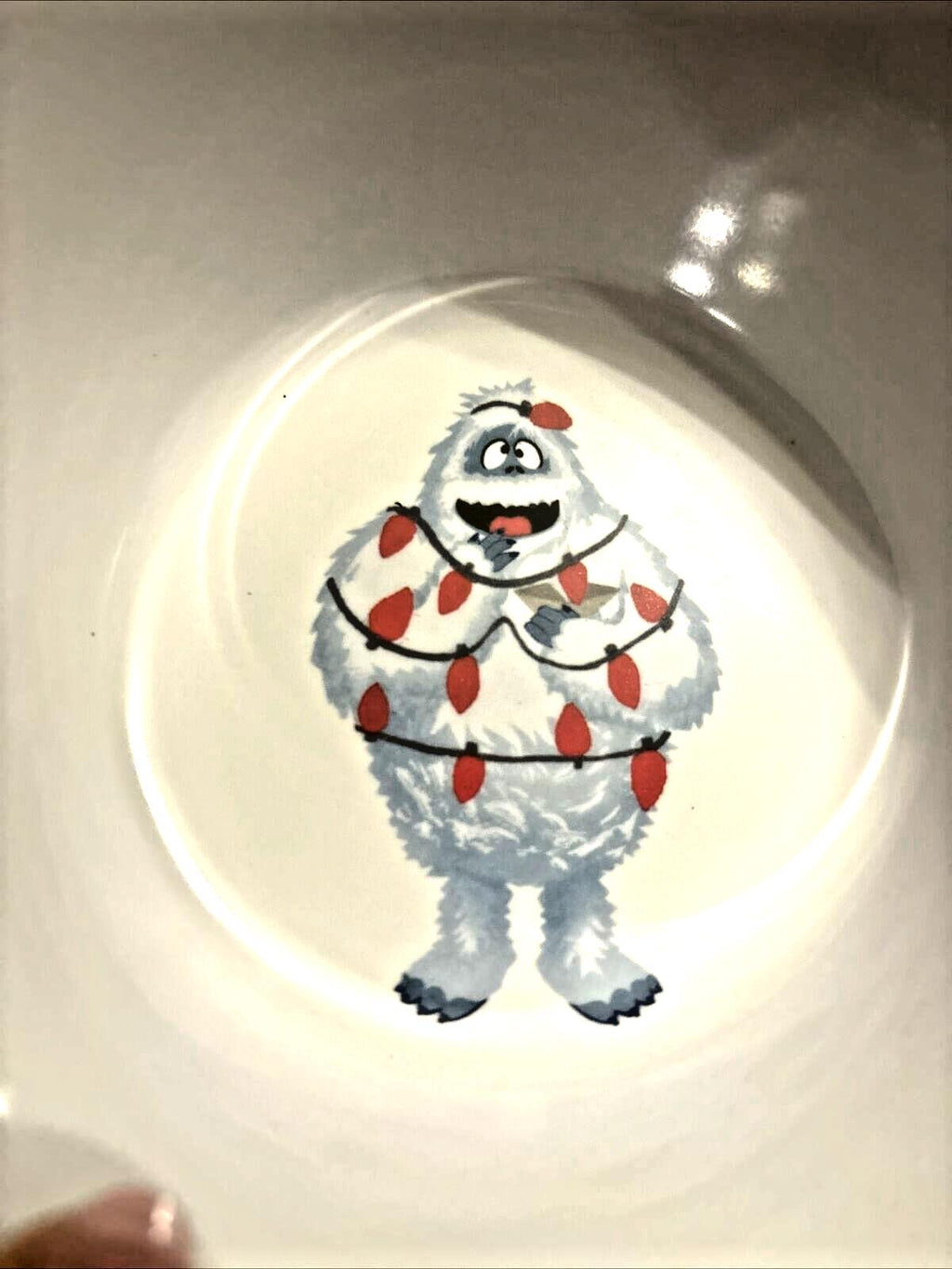 Disney Pottery Barn holiday Bowl Rudolph Reindeer BUMBLE Christmas gift party  [